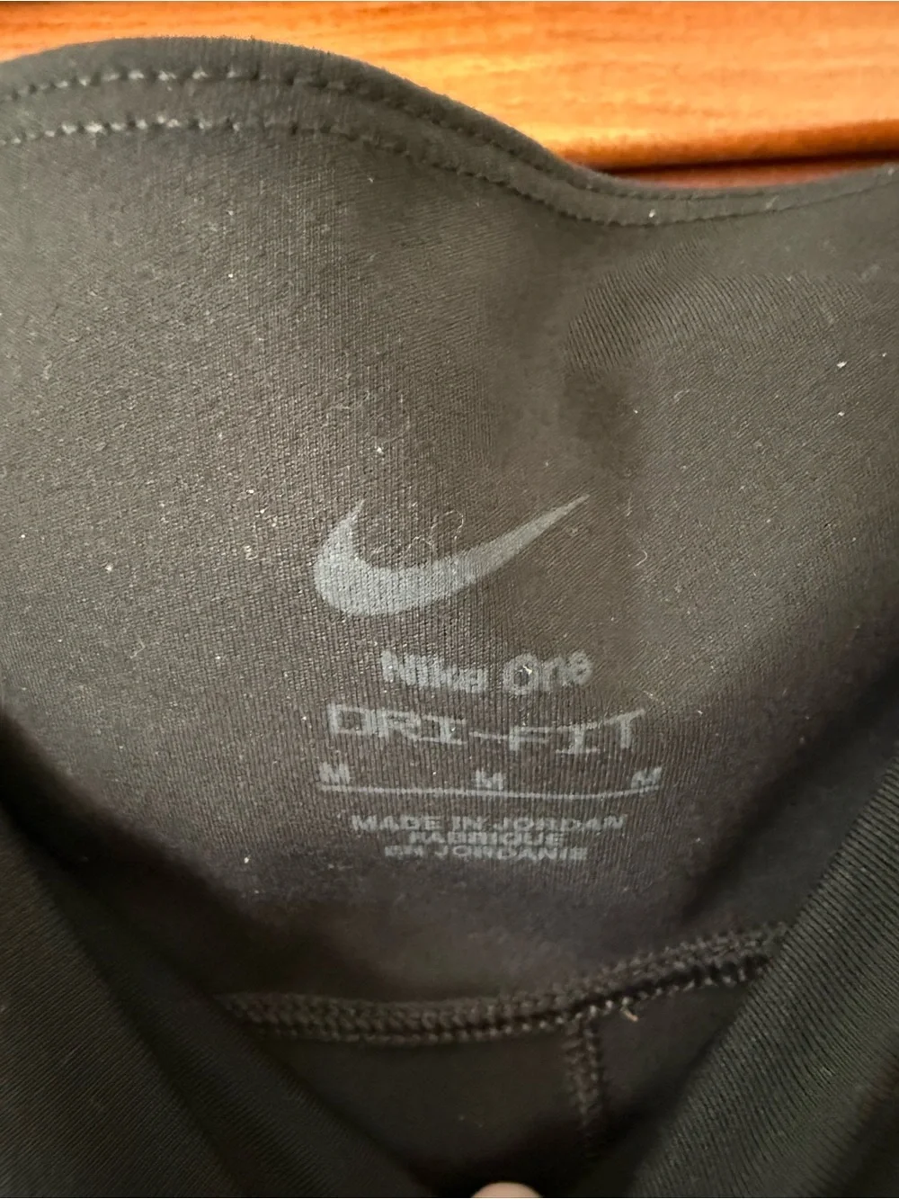 Nike One Dri-Fit  Women's Black High-Rise Pocket Leggings